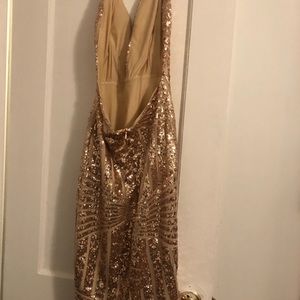 Fashion Nova glitter dress